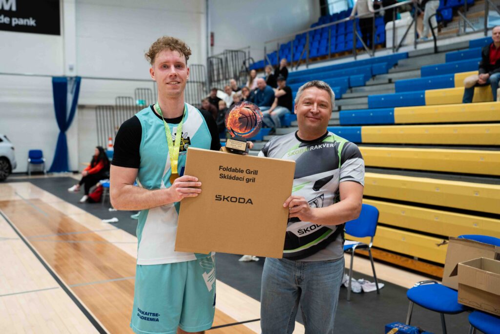 Sisekaitseakadeemia mängumees Riko Roosnurm valiti finaali MVP-ks.